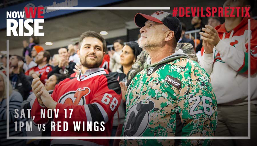 Hugh Weber (@hughweber1) on Twitter photo RT for a chance to win my #DevilsPrezTix for Saturday’s game.
The <a href="/NJDevils/">New Jersey Devils</a> will be hosting our annual Military Appreciation Day presented by <a href="/Prudential/">Prudential</a>. RT for a chance to win my #DevilsPrezTix for Saturday’s game.
The <a href="/NJDevils/">New Jersey Devils</a> will be hosting our annual Military Appreciation Day presented by <a href="/Prudential/">Prudential</a>.