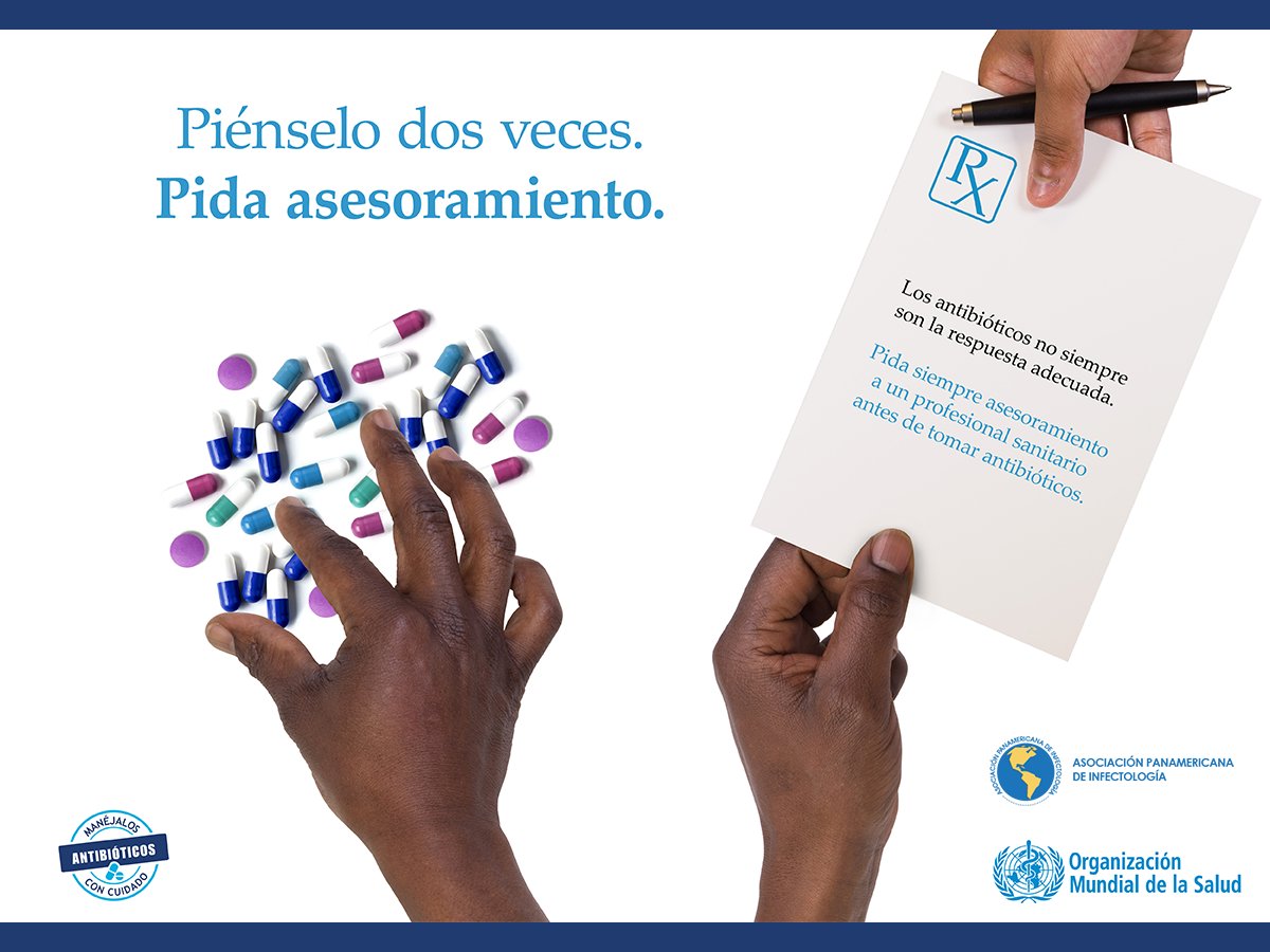 infoilar's tweet photo. Las muertes causadas por la #ResistenciaAntimicrobiana podrían alcanzar a las causadas por le cáncer para el año 2050, superando las 10 millones de fatalidades anuales. Busca asesoría siempre antes de #automedicarte. #ILAROTC #AutocuidadoSalud https://t.co/5Ez9bvUS0Q