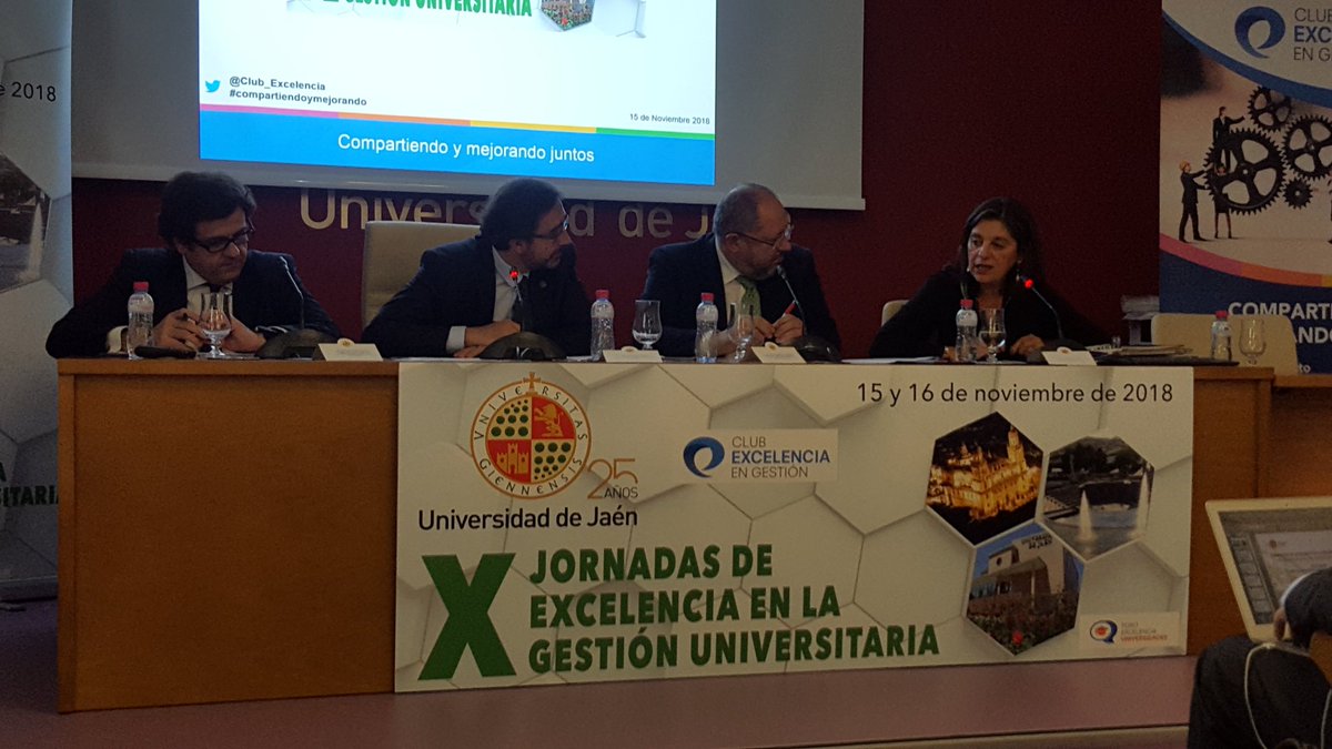 merhg's tweet photo. Llevamos años hablando de la profesionalización de la gestión de las #universidades y sigue siendo uno de los grandes retos según Carmen Elías @unileon @Club_Excelencia #ForosCEG #Excelencia #compartienymejorando https://t.co/C8AIZPwkx4