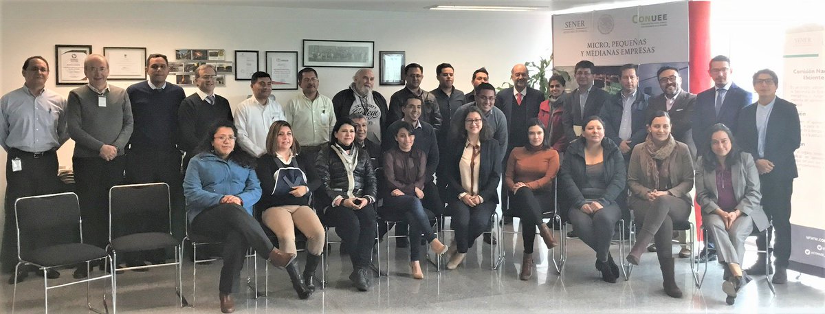 ¡GRACIAS!
A tod@s los que  hicieron posible este #Proyecto2018 para #PyMEs de <a href="/CONUEE_mx/">CONUEE_mx</a> <a href="/giz_gmbh/">GIZ</a> 
Entre todos logramos 
Convocar,
Seleccionar,
Capacitar,
Visitar,
Analizar técnica y económicamente
Las oportunidades de mejora en materia de #ahorro y #usoeficiente de la #energía