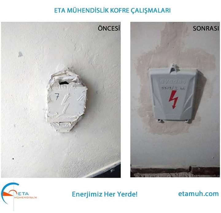 MuhendislikEta's tweet photo. Kofre değişim çalışmalarımızdan görüntüler #elektrik #kofre #etamuhendislik #transformers #mv #hv #lv #cables https://t.co/zNRDuN37J1