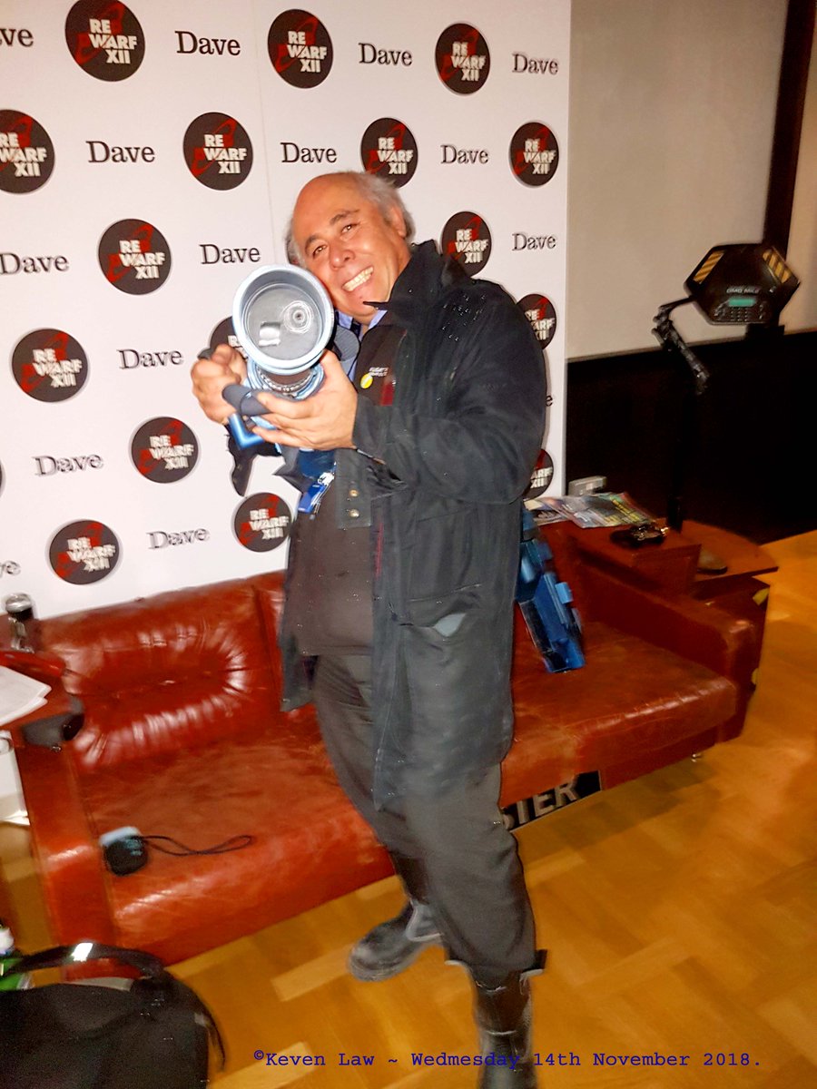 Kevenlaw's tweet photo. @TORDFC @DannyJohnJules @beckyryanphoto My most fave moment with the #Legend that is #DannyJohnJules was when I was invited to the fan only screening of the #RedDwarfXII episode #Skipper by the @davechannel Danny was AMAZING as always, best day of my life probably 😊#TeamDJJ #RedDwarf #Strictly #TeamDamy https://t.co/mT1WrSfQCP