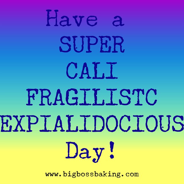 Make it a good one!