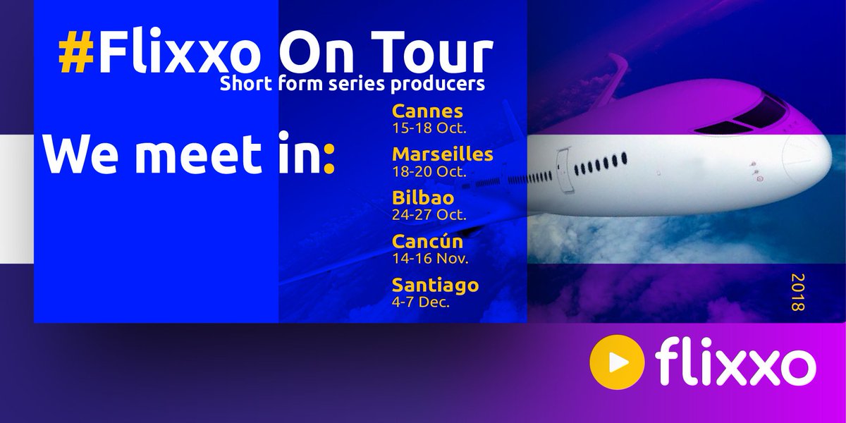 flixxo's tweet photo. #FlixxoOnTour. We travel around the world to meet with the best content producers. We want to add value to your #Flixxo experience. Today, @adriangarelik -CEO of #Flixxo- is meeting with 25 Latin-American creators at @Mip Cancun.

#FlixxoOnTour #MIPCancun #Blockchainment https://t.co/RY2Qd0g1wc