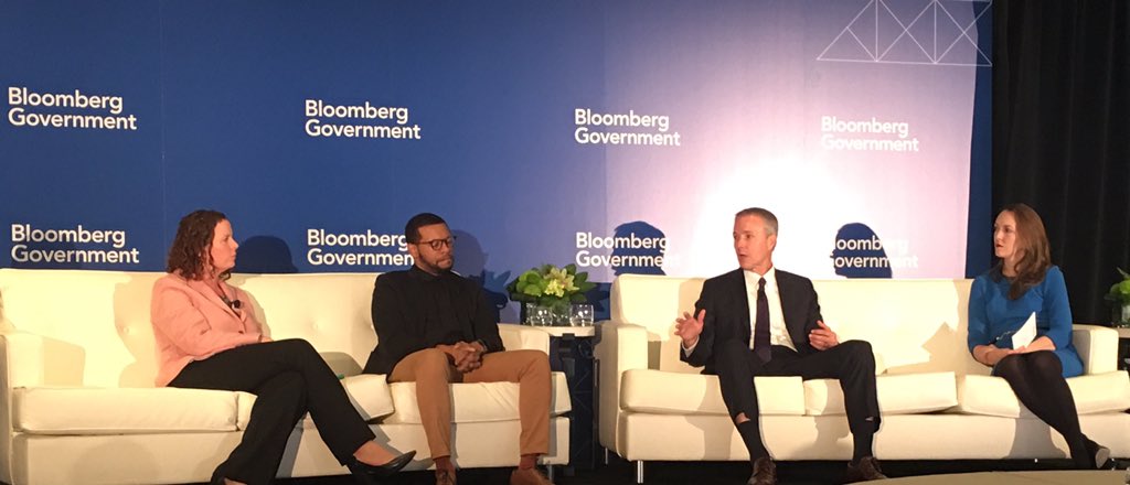 OurAVFuture's tweet photo. Bill Sullivan of PTIO member @TRUCKINGdotORG notes that there is bipartisan interest among lawmakers around training policy and room for progress in the 116th Congress as we look to train workers for #ouravfuture #BloombergNext https://t.co/B2yQpV8bGv
