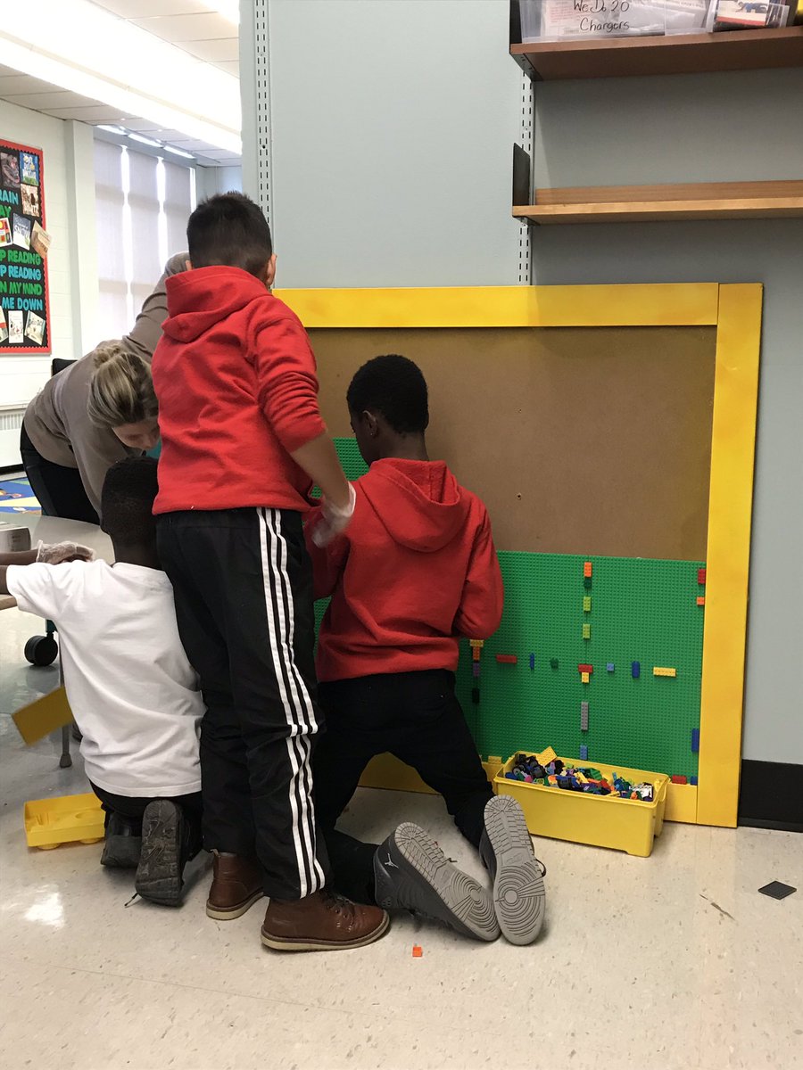 BlaydonPs's tweet photo. Working hard to get our LEGO wall up and running in our Library Learning Commons! @tdsb @LC2_TDSB @LEGO_Education #learningwithcuriousity #learnwithlego #makerspace @TDSBLibrary https://t.co/mbdNanMlAP