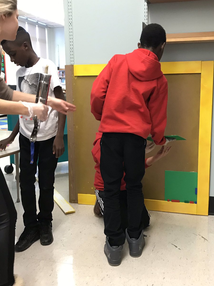BlaydonPs's tweet photo. Working hard to get our LEGO wall up and running in our Library Learning Commons! @tdsb @LC2_TDSB @LEGO_Education #learningwithcuriousity #learnwithlego #makerspace @TDSBLibrary https://t.co/mbdNanMlAP
