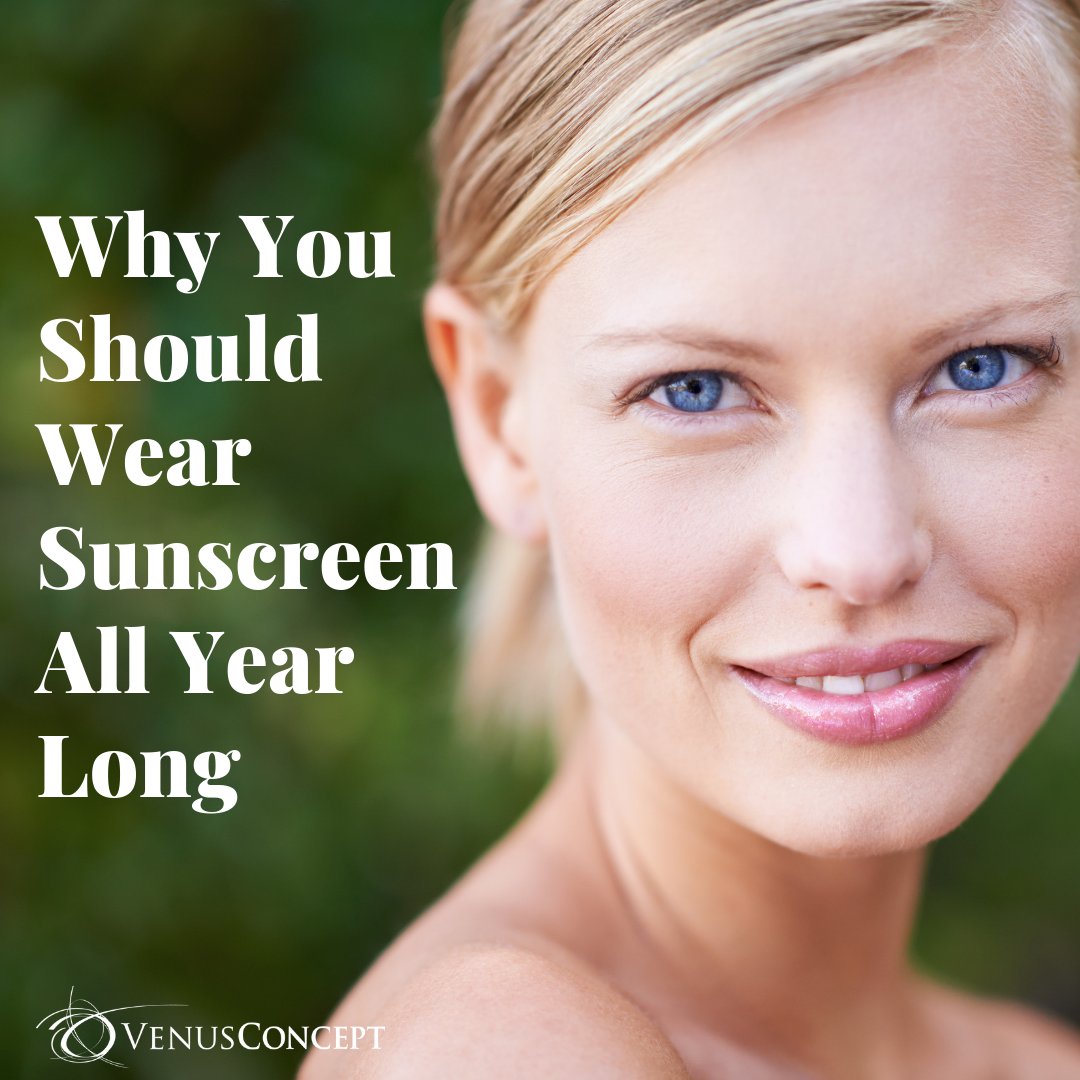 Is it ever okay to skip out on the #sunscreen? Get the answer here, including tips on what to do if your skin is showing signs of cumulative sun damage: bit.ly/Sunscreen365 #VenusBeauty #BeautyTips