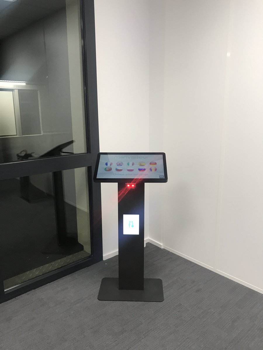 easyprog's tweet image. .@samsic @easyprog présentent la solution #MonVisiteur aux ateliers de l’#innovation à #Lyon : l’#accueil #digital au service des entreprises @_Conserto @_Robotopi