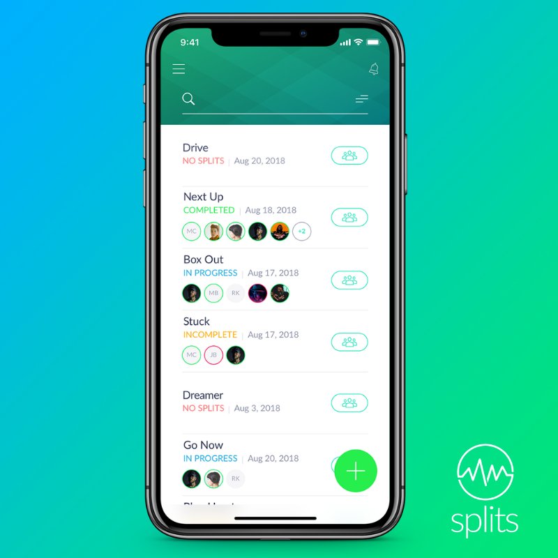 mozaic_io's tweet photo. Splits™ App is almost here! Capture your song splits in real-time, lock in date of creation, add publishers &amp; co-writers with a few taps. We will be selecting an exclusive group for the first look. Request access here: https://t.co/cVBHVS034M

#exclusive #apprelease #musictech https://t.co/HsRqevYOPL