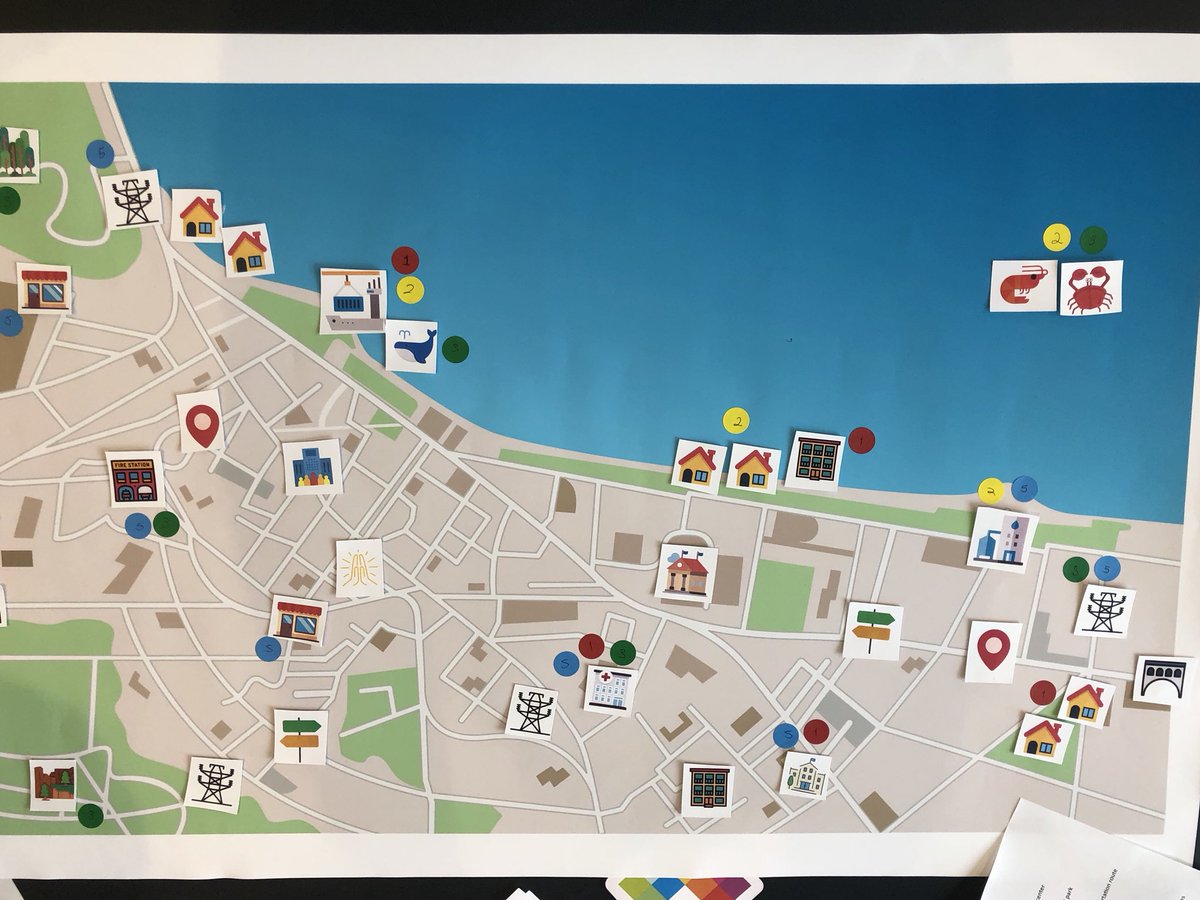 ICLEI_Canada's tweet photo. Mapping local climate risks with #LCF2018 delegates! How will #climatechange affect Your community? https://t.co/5WLl30sLky