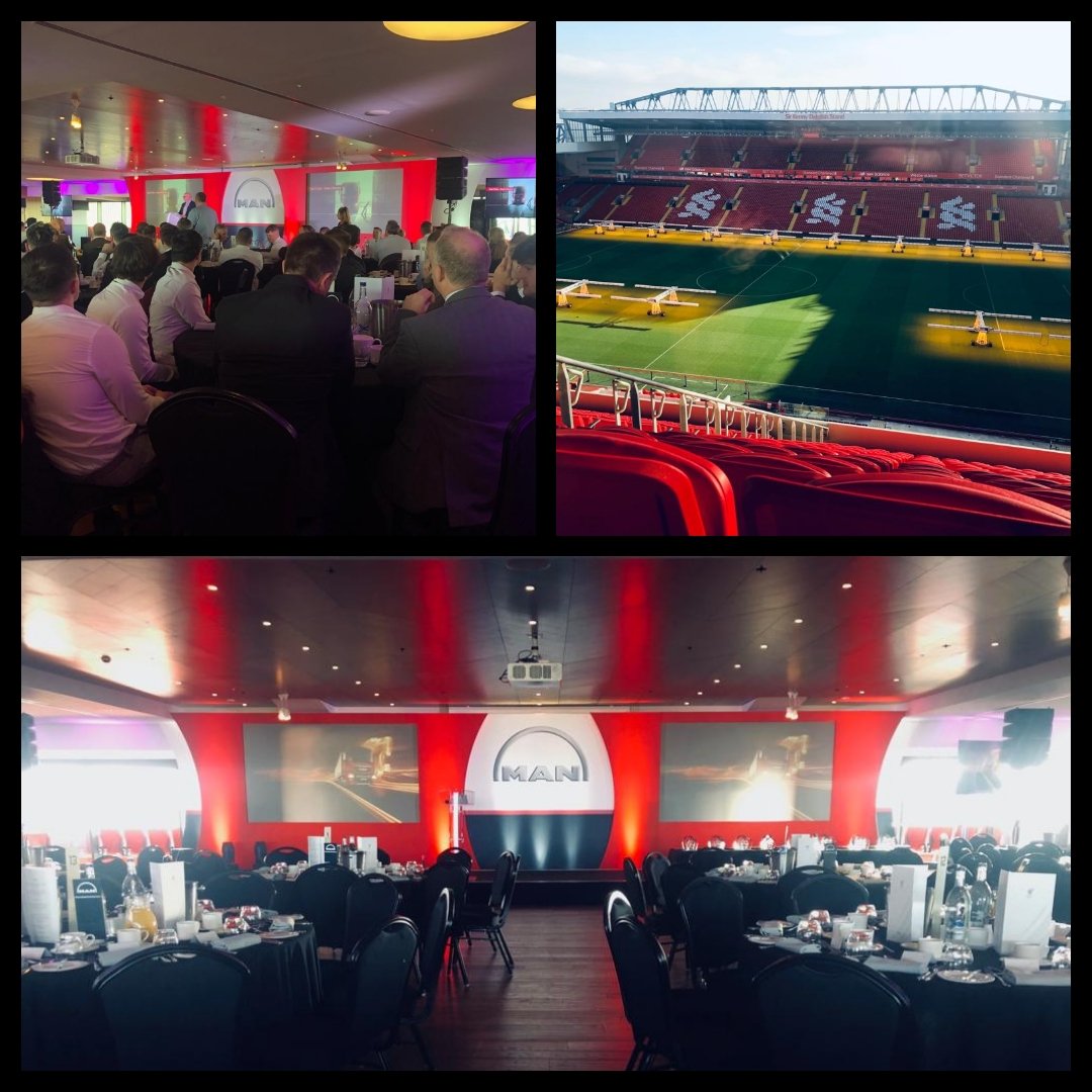 veSpace_Int's tweet photo. Today we're at @LFC_Events @thisisanfield for the @mantruckbusuk 'Apprentice of the Year' event. Stunning venue with a unique setting #eventprofs #eventplanner #lifeofevents #amazingspaces #meetingprofs https://t.co/BvOzYTbNN4