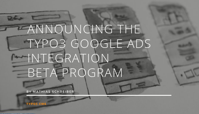 Are you using #GoogleAds to increase reach? Wouldn’t it be great if content editors could click “Create Ad” right from within your #CMS? Now you can with the new #TYPO3 CMS Google Ads Integration. Join the beta program for TYPO3 GmbH Partners! #PHP
hubs.ly/H0fy2lm0