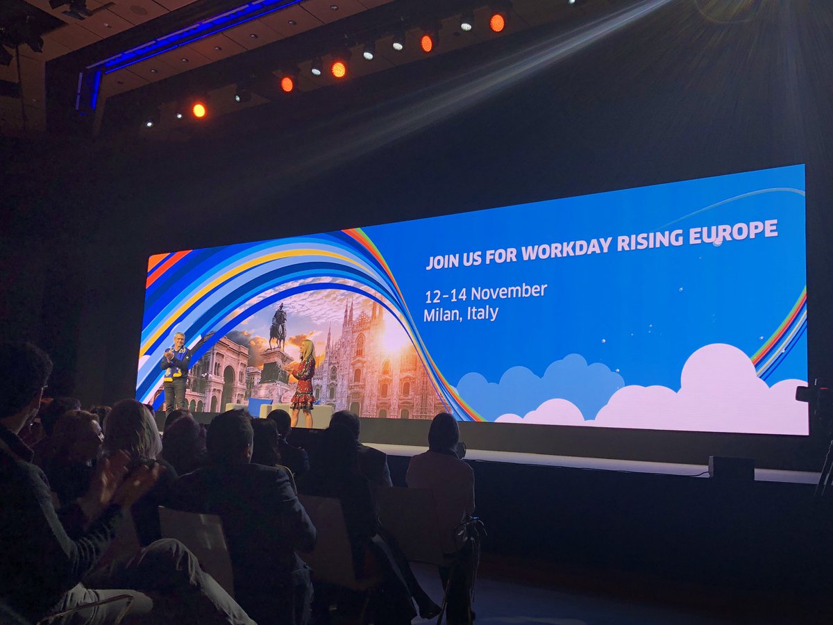 helengeorgiou21's tweet photo. It’s a wrap! Fantastic Workday Rising Europe 2018! Join us in Milan in 2019! #wdayrising #Workdayevents https://t.co/fL8PYCWYZV