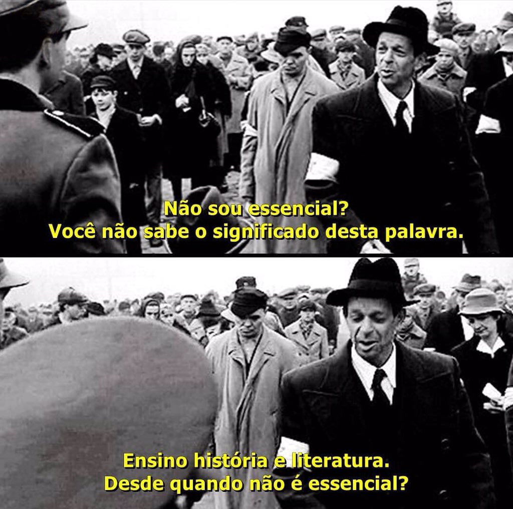 leandraleal's tweet photo. O que é essencial pra você? #AListadeSchindler. #PausePense https://t.co/HJkNzXy3qI