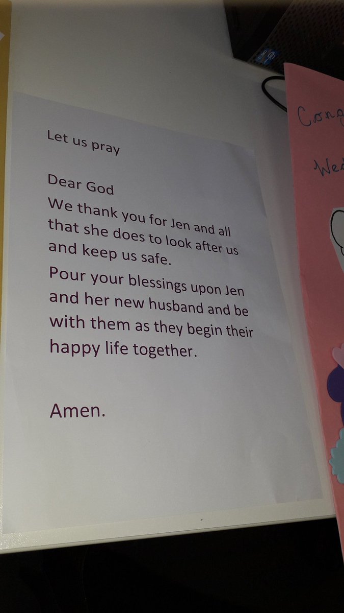 Suz Elizabeth (@suzscphn) on Twitter photo <a href="/NWBH_childrens/">NW Boroughs NHS Child Health Services</a> our very special staff nurse Jenny Baxter is getting married next week ....look what her school children made her today.
#schoolnurses #marriage
#special #scphn
#childrenarespecial <a href="/NWBH_childrens/">NW Boroughs NHS Child Health Services</a> our very special staff nurse Jenny Baxter is getting married next week ....look what her school children made her today.
#schoolnurses #marriage
#special #scphn
#childrenarespecial