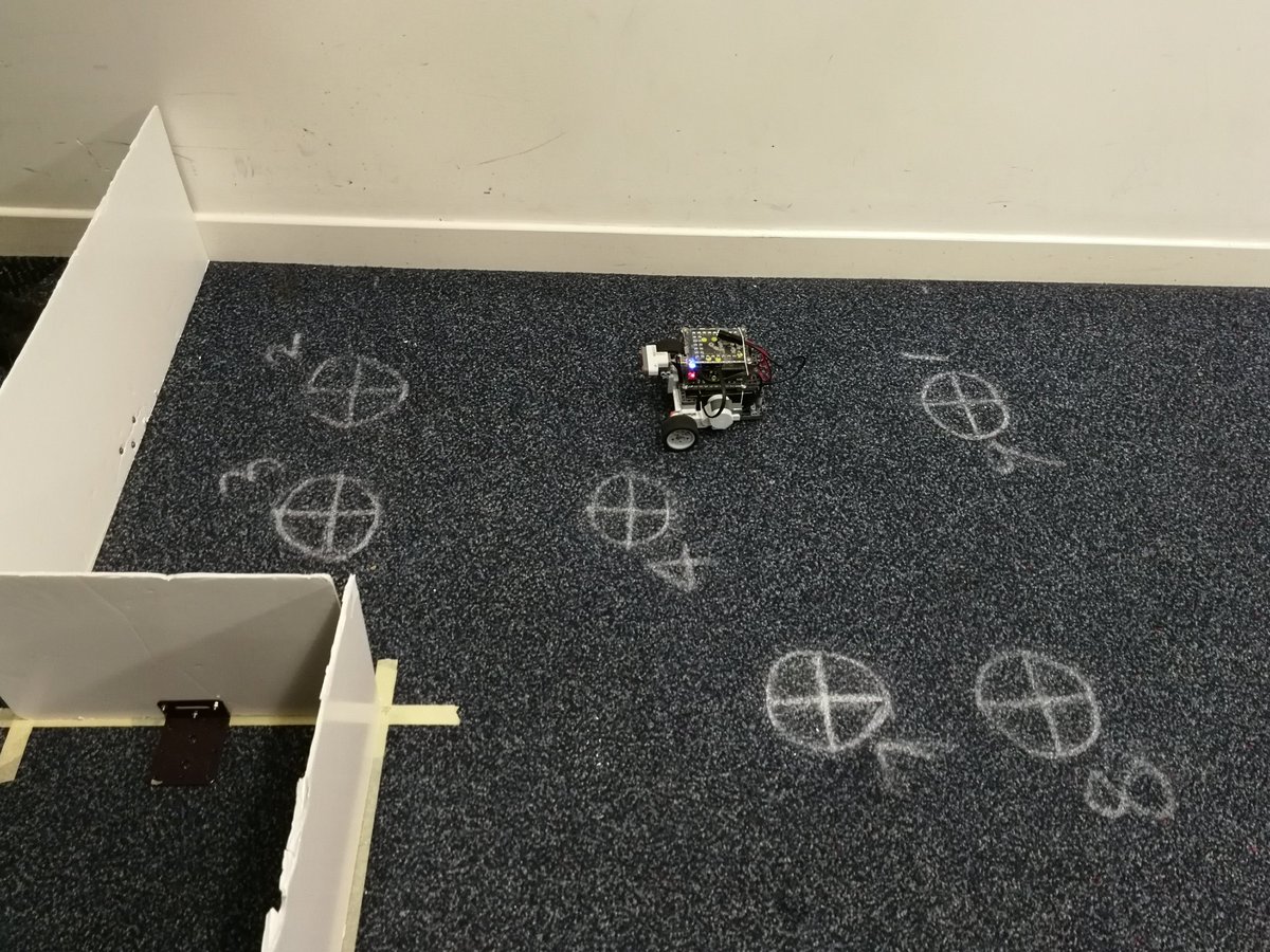 Speaking of Lego, we had 150 students using it to implement Monte Carlo Localisation today... Always my favourite part of the Robotics course here at Imperial!