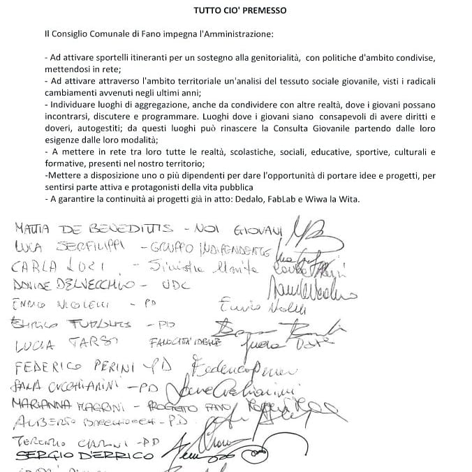 GiovaniDemFano's tweet photo. Mozione sulle politiche giovanili approvata all'unanimità! #politichegiovanili #giovamidemocratici #partitodemocratico #trinceagd #GDFano https://t.co/I26DP1v3Z3