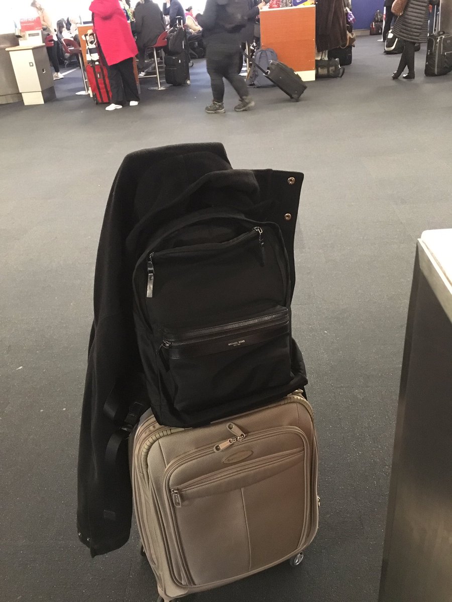 MattPorricelli's tweet photo. Next stop...#NCTE18 - not even a Northeast Winter Storm ❄️ ⛈ is going to keep me from ✔️ing off this #edubucketlist event! ✈��🛫📖📚📒 https://t.co/CEv9yR005Z