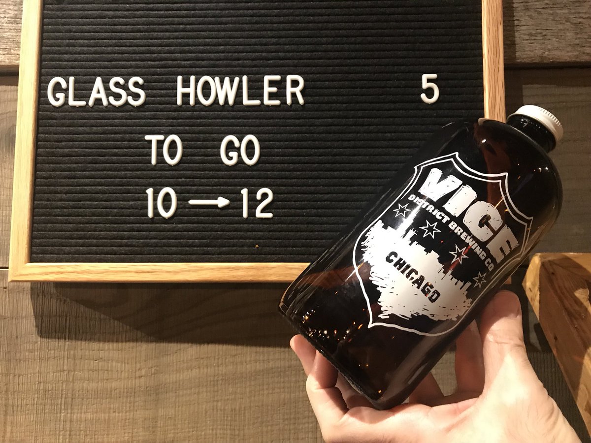 Homewood, we have howlers! You can now take our delicious beer home! Perfect gift for the holidays too ✨