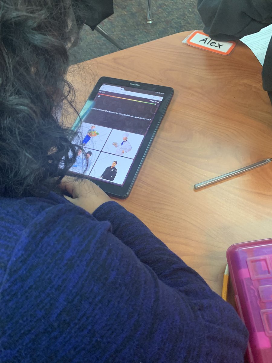 RyanJMaine's tweet image. Shoutout to our Life Skills teacher @Mrs_Broomfield! She made it a goal this year to integrate more #EdTech in her lessons. Stopped by today and her class was fully engaged in a @quizizz lesson! #TechGrit #TodayatSHS