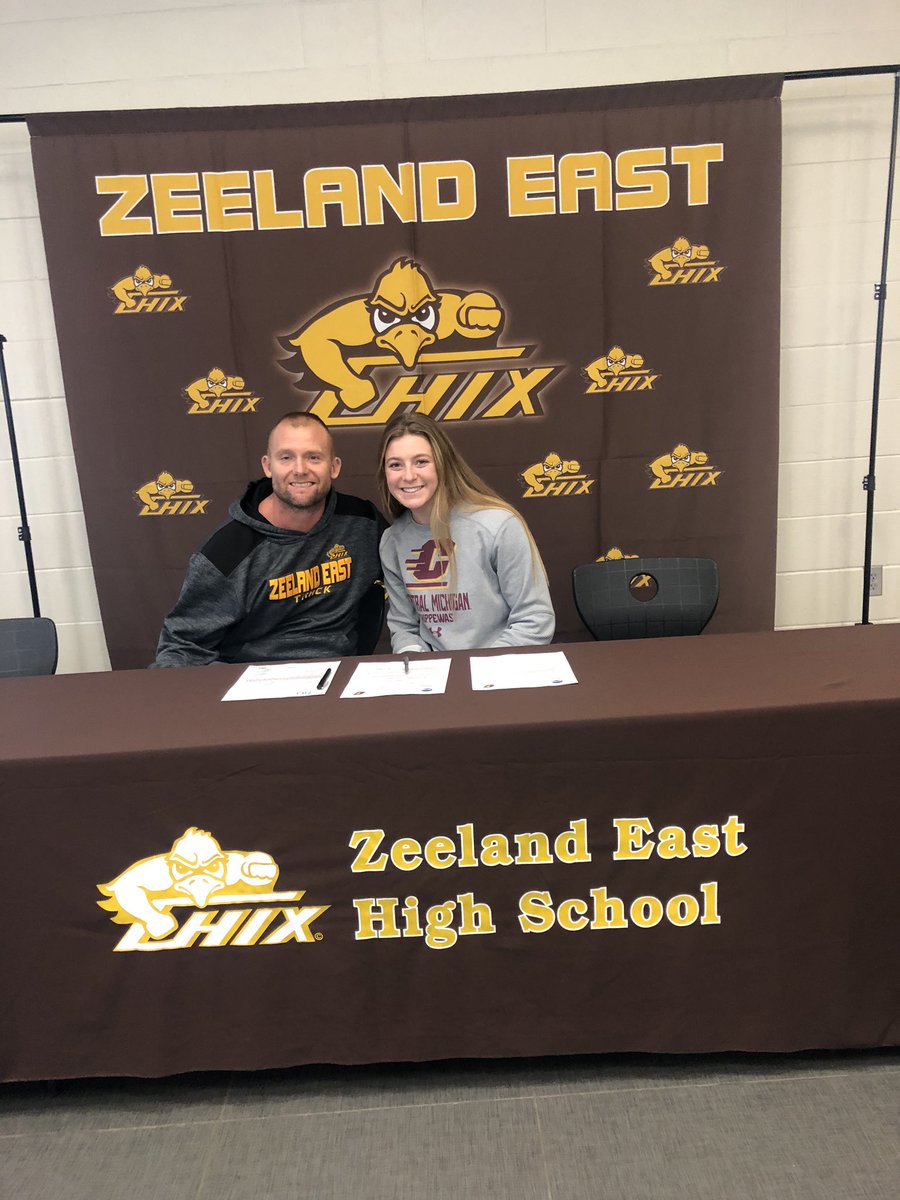 aliyah_boeve's tweet photo. so thankful to say I will b attending CMU to continue my education &amp; my track and field career! it’s been such a fun journey &amp; I wouldn’t b any where without the support &amp; love of my friends &amp; family! forever thankful for Coach Neal &amp; Coach Sam and all they have done for me:) https://t.co/2wS7yKYzhy