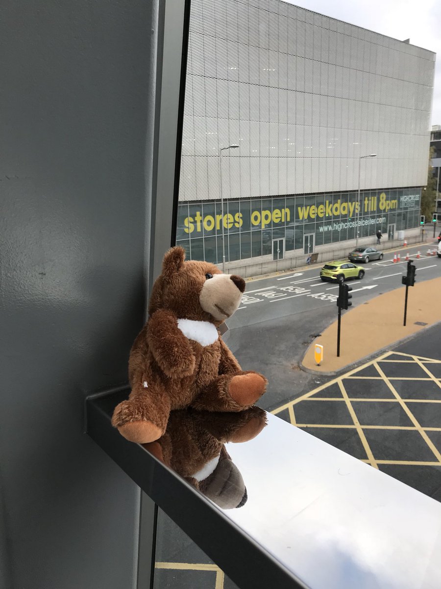 Rackrate's tweet photo. Found this lost bear at @Highcross. A lost toy can be replaced. A lost childhood can’t. Childhood is scared. #ShareHope #worldvisionuk https://t.co/owhjU2NE15