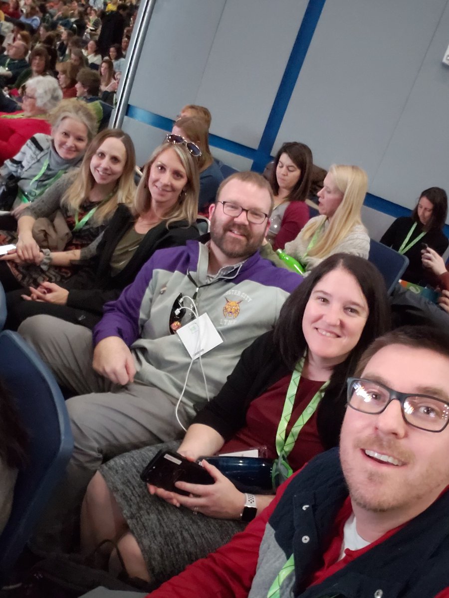 MrRossEdu's tweet photo. Webster City represented at #NCTE18 https://t.co/wTgo8yknJS