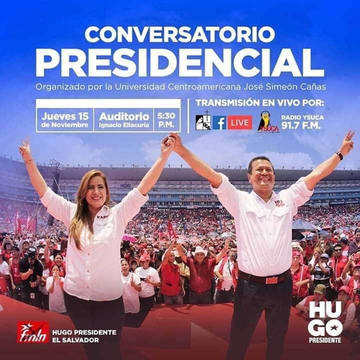 FCinquera's tweet photo. #hugoenlaUCA
#conlafuerzadelagente 
#HugoPresidente https://t.co/hg1nTfbXSh