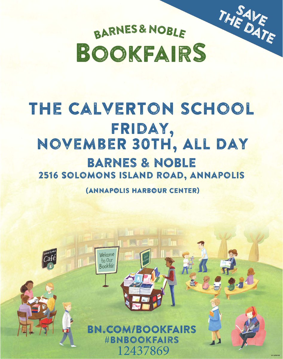 The Calverton School On Twitter Join Us For Calverton S Bookfair