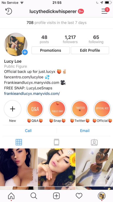 I have a backup Insta As well as twitter - LucyTheDickWhisperer https://t.co/7Uqf2HUEkt<a href="/tag/newprofilepic"class="tags"><span>#newprofilepic</span></a>