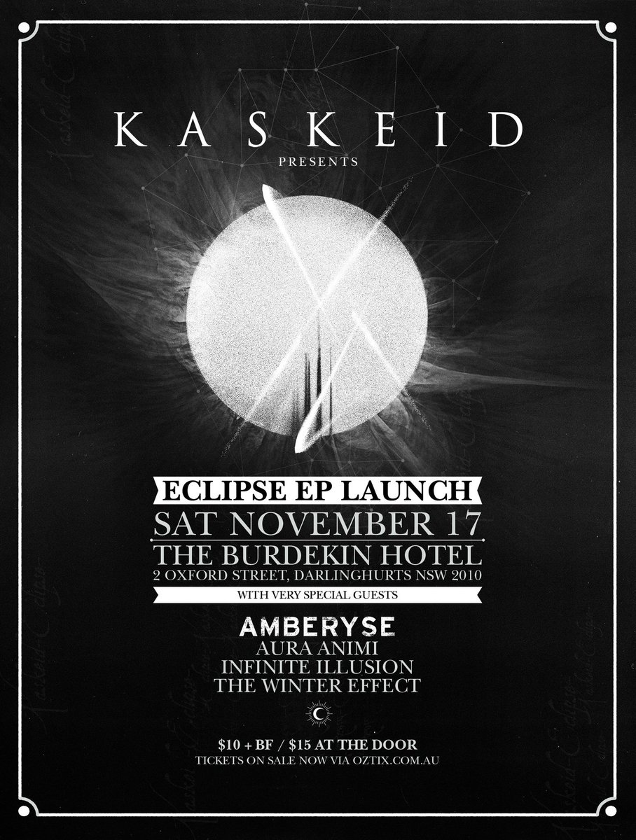 Sydney tomorrow night at the Burdekin Hotel! 

Doors at 6pm