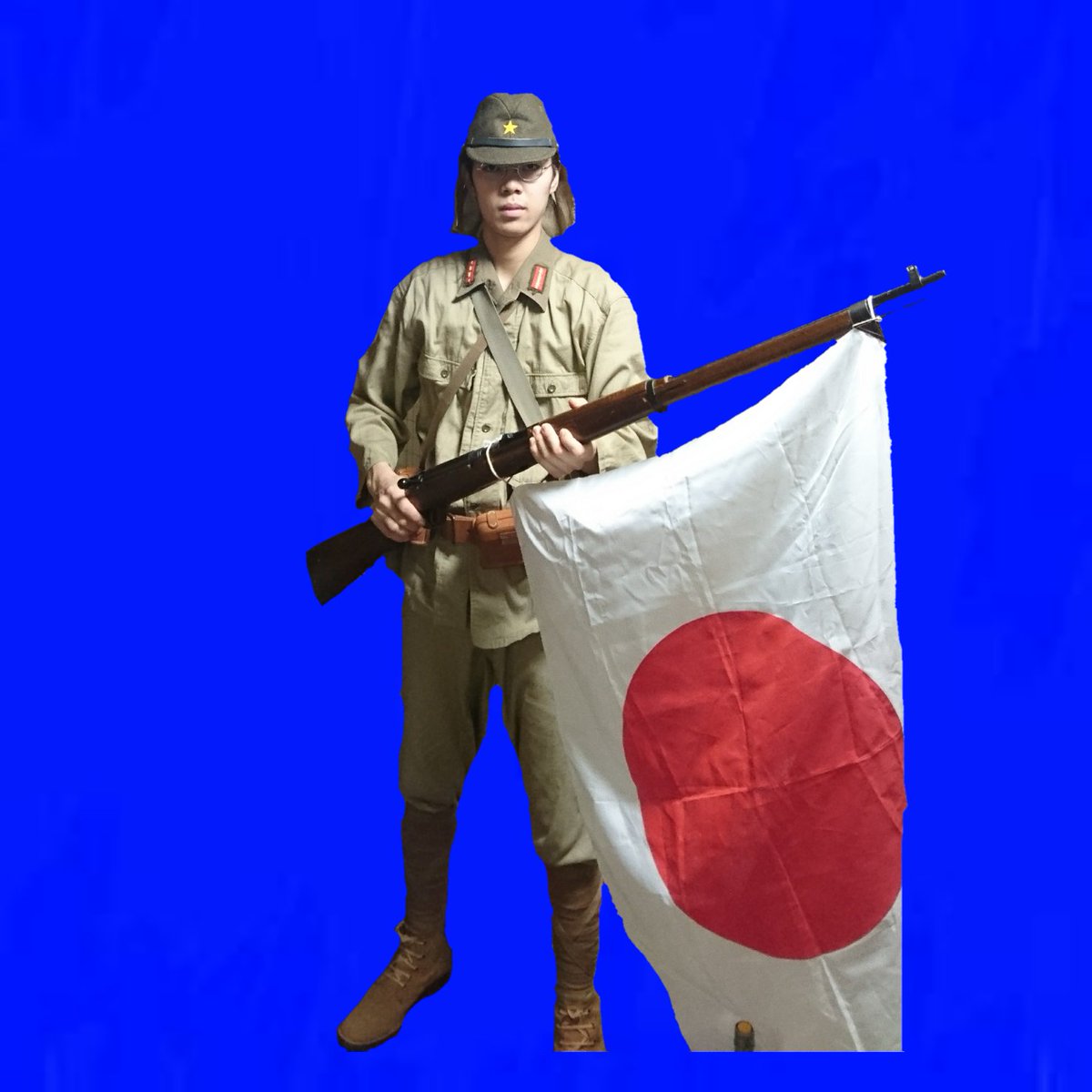 ラブリー日本兵素材