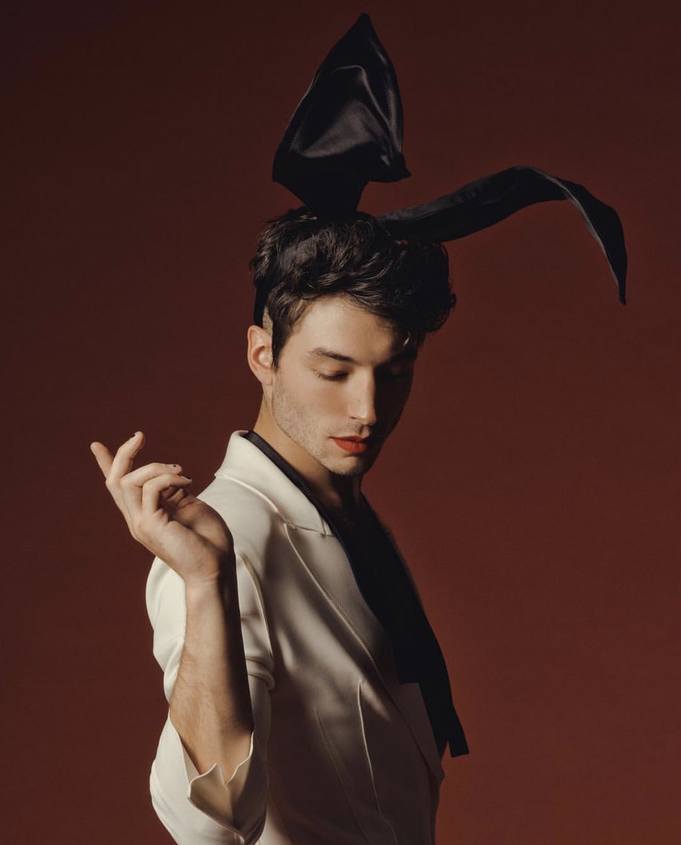 fkajack's tweet photo. ezra miller for playboy magazine (2018). https://t.co/TygVEt3O4Q