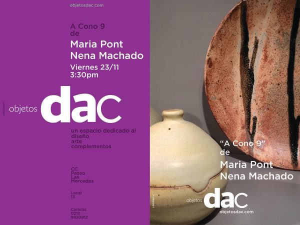 CrestaMetalica's tweet photo. María Pont y Nena Machado presentan la exposición de cerámicas “A Cono 9”: Son ceramistas reconocidas de oficio, con exposiciones individuales y colectivas en el país y en el exterior, aunado a sus participaciones en los más prestigiosos salones de las… https://t.co/G6wEkzovLW https://t.co/j5CzolxPXP