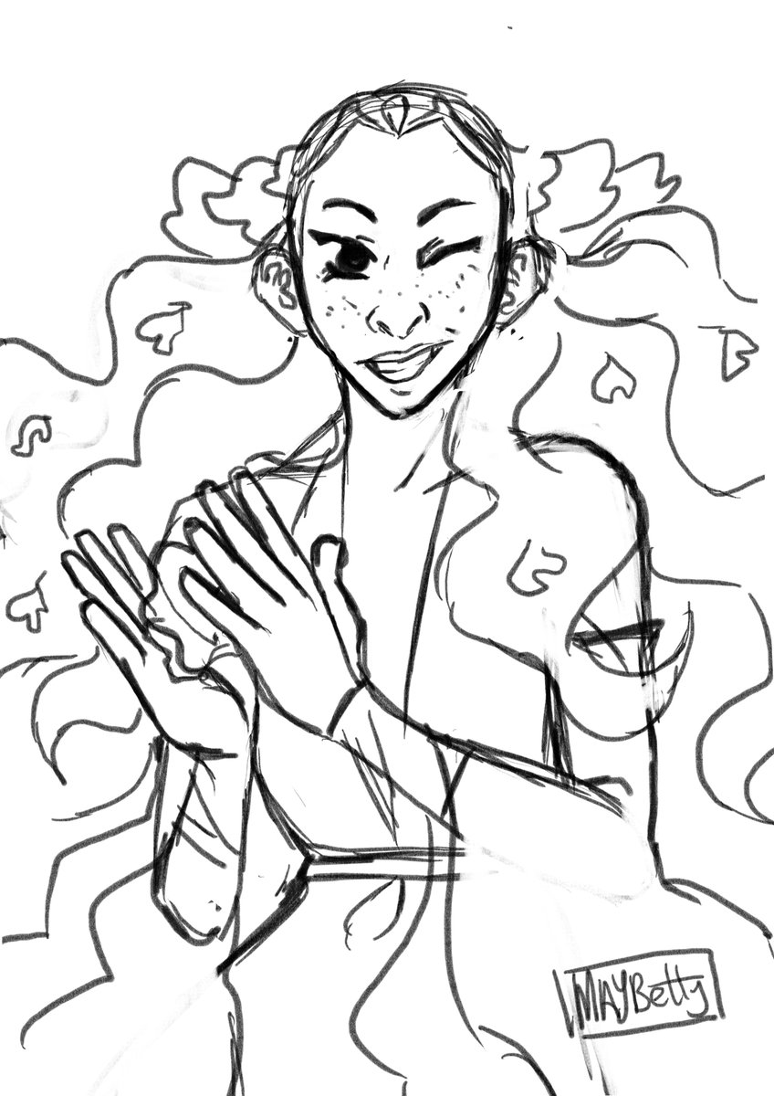 kingmaybeth's tweet photo. lets see if i have enough motivation to draw another one #wip #iamgoingtobedsoontho #somaybetomorrow https://t.co/g8LcQHbbDA