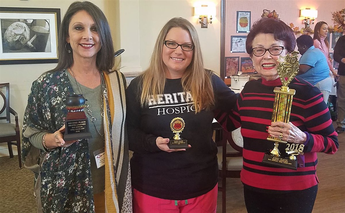 HeartisLongview's tweet photo. Chilly outside, chili inside! @HeartisLongview  would like to thank all who took part in our 2nd Annual Chili Cook Off today! From the participants, to judges, to anyone that took the time to prepare their favorite recipe for us: We appreciate you!! #SureWasChiliToday https://t.co/3rd6x4ER9p