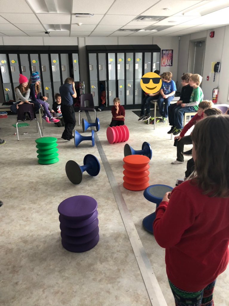 MsHeydon17's tweet photo. When teaching about directions and learning about writing “How To” Instructions you make an obstacle course in your class #activelearning #proceduralwriting @notredameos https://t.co/RkmpwB6WwM
