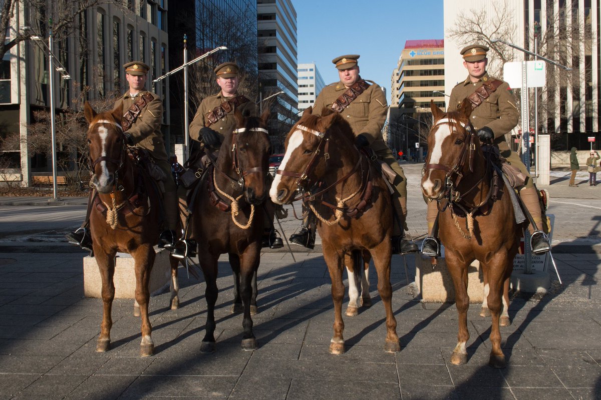 On Nov 11, 2018, Edmonton commemorated the 100th anniversary of the Great War’s Armistice with an outdoor tribute ceremony. The event, supported by #3CdnDiv One Team members including the <a href="/loyaleddies/">Loyal Edmonton Regt</a> &amp; <a href="/LdSHRC/">LdSH(RC) Regtl Society</a>, was held at Capital Plaza on the grounds of the Alberta Legislature.