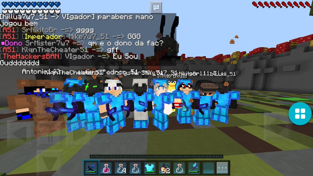 A51FAC's tweet image. Novamente a Area51 ( A51 ), dominando um servidor em menos de 3hrs ( iremos fazer uma série dominando servers em menos de um dia!! ). 

Servidor @Rede_Mystic0FC, Obrigado a todos que colaboraram rsrs🎭❤

- Cuidado players, próximo servidor pode ser logo logo os q vcs joga. 😈🔝