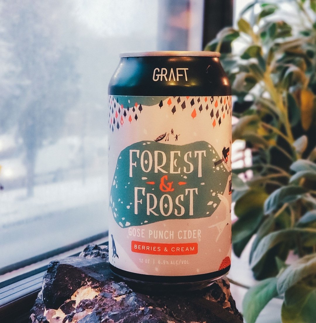 Graftcider's tweet photo. .
❄️Baby it's cold outside ❄️
.
FOREST & FROST I Berries & Cream winner gose with hibiscus, vanilla, orris root & pink sea salt.
.
#forestandfrost #berriesandcream #sourcider #futurecider #graftcider #glutenfree #hudsonvalley #newyork https://t.co/o73y4UjR12
