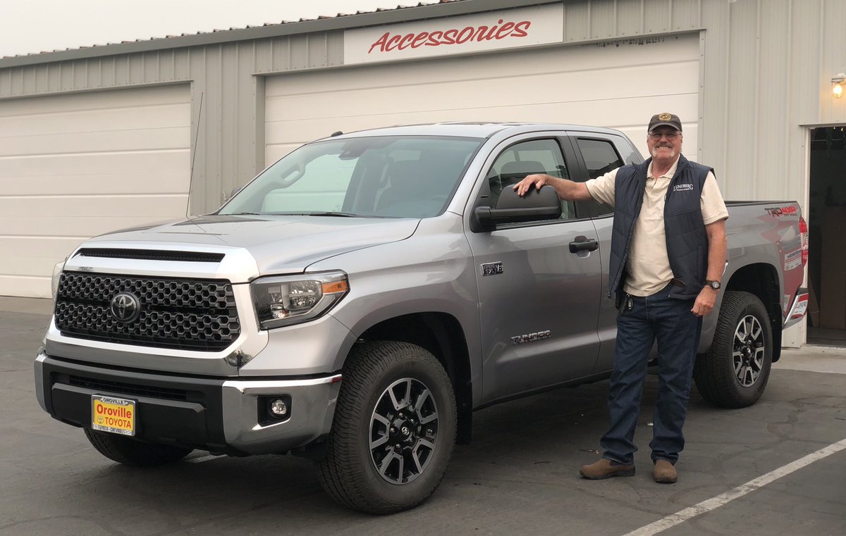 Ask4Thai's tweet photo. #Congratulation Bob, thank you for your local business. #2018Tundra #Toyota #ToyotaCare #Entune #TRD #Truck #OrovilleCa #OrovilleToyota #OrovilleAutoCenter #AAA #BiggsCa #DurhamCa #Gridley #LiveOakCa #ParadiseCa #LED #OffRoad @Ask4Thai https://t.co/6swbn86nFl
