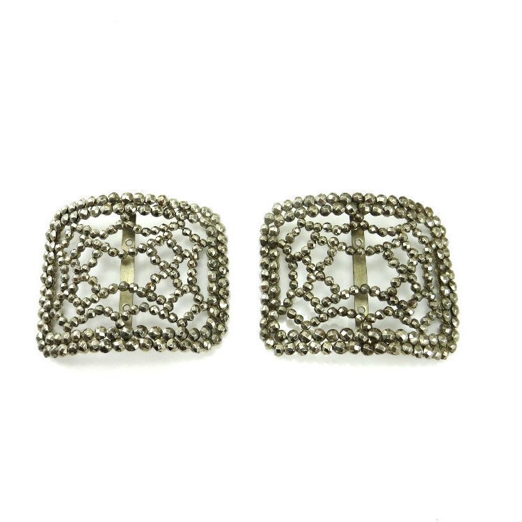 IfindUseek's tweet photo. Victorian French Cut Steel Buckles Riveted Antique Jewelry 1800s Mourning Jewelry Dress Shoe Clips https://t.co/TtzPgYoaRt #Victorian #vintagejewelry #Unique #Etsy #antiquejewelry #artdeco #MourningBrooch https://t.co/byrwW1dKNf