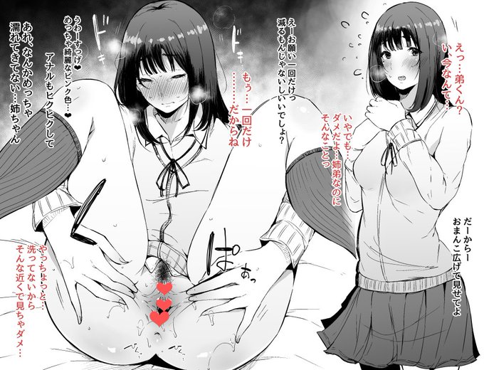 頼み込めば弟のお願いを聞いてくれる姉ちゃん 