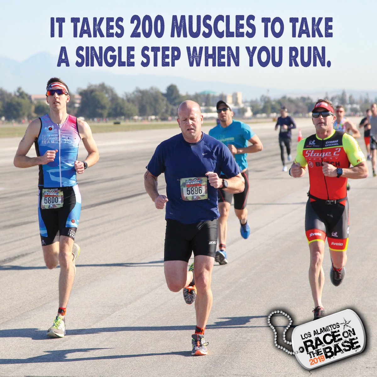 RaceontheBase's tweet photo. You're working harder than you think...keep it up. #rotb2019 #raceonthebase https://t.co/r8MWlXIakq