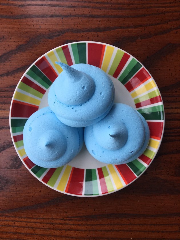 OhSweetDisney's tweet photo. These Will O’Wisp Cookies inspired by the movie Brave are a little confusing to be honest. Check out the link in the bio for the recipe and the learn more. All I will say for now is super cute? Or Smurf poop? #disney @Disney_Family @disney #disneyrecipe #disneybaking https://t.co/UKncfA1cd5