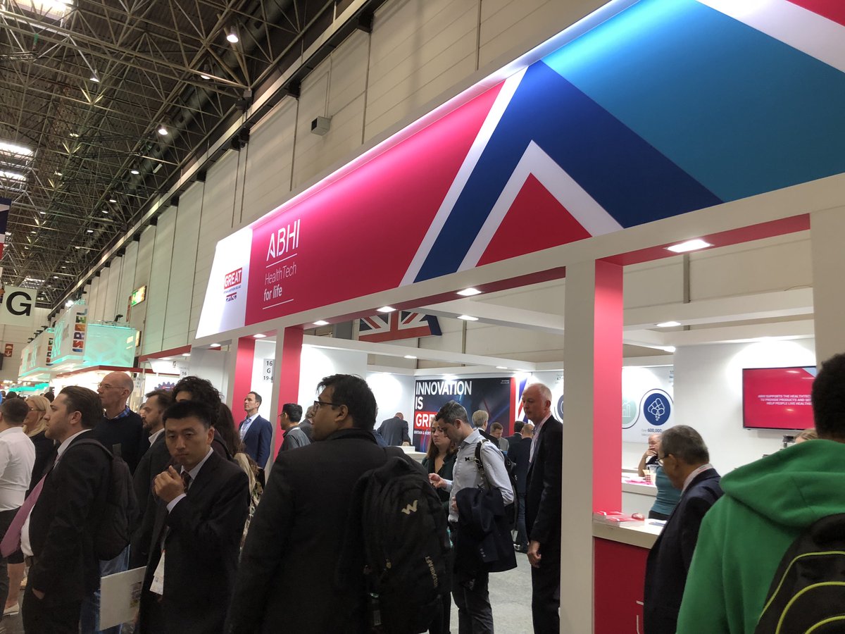 Fantastic visit to <a href="/MEDICATradeFair/">MEDICA</a> Always good to catch up with customers and industry experts, especially as it marks the start of incredibly exciting business in #Asia Great to have the support of the <a href="/ABHI/">Abhi Khune</a> #MEDTECH #Analytics
