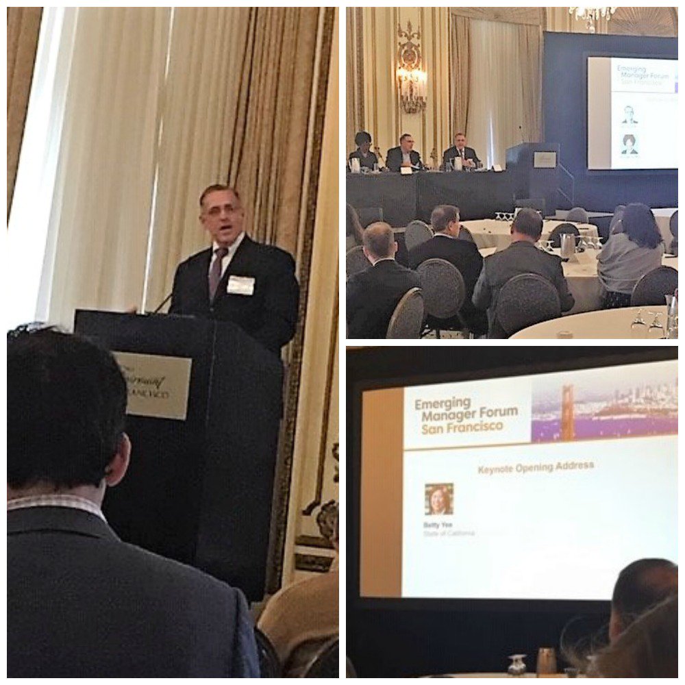 WinstonLaw's tweet image. Jay Gould kicks off #EmergingManagerSF with a discussion on the legal requirement of transparency for managers. Betty Yee, California State Controller, followed with an overview of the state’s economy &amp;amp; CalSTRS investment strategy for emerging managers. ow.ly/yHDd30mDizj