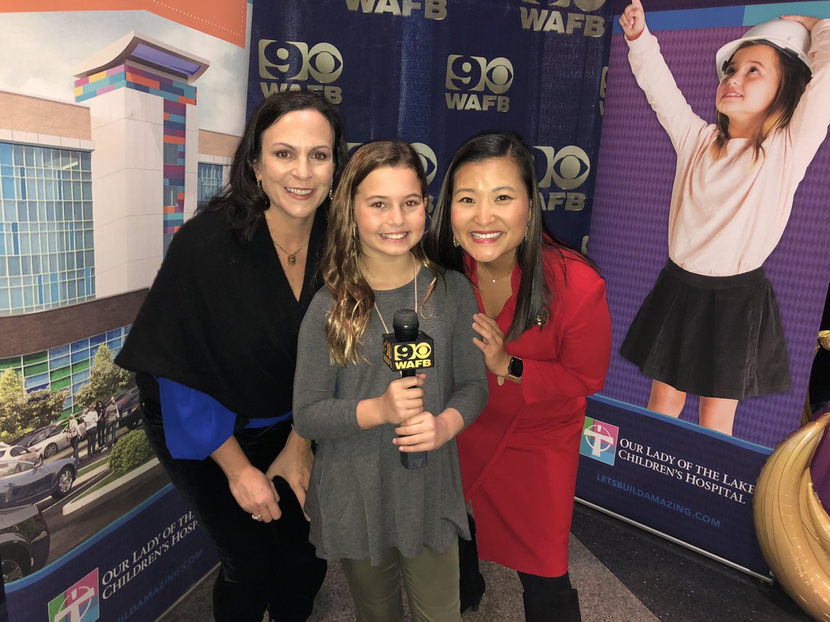 lizkohTV's tweet photo. PATIENT EXPERIENCE: We introduced you to the Joffrions and the Aucoins on @WAFB. Both families needed @TheLakeHealth Children’s Hospital services. They can’t say enough about the medical staff and care they received when they needed it most. #LetsBuildAmazing https://t.co/2QE9ElyZg6