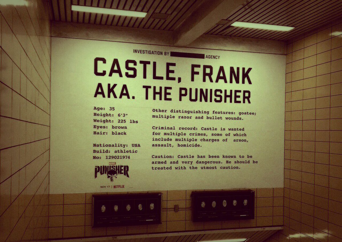 DiabloXMachina's tweet photo. @ItsNotRevenge This is a subway ad (I believe it's in NY). I did some work on it to try to make it look like film. Here's the result: https://t.co/ZxLznzahuH